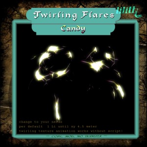 LD Twirling Flares - Candy